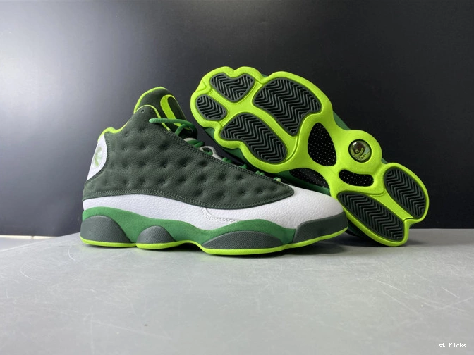 Ducks' 313 - AR4390 PE Jordan Retro 13 'Oregon Air 0718